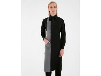 GREMBIULE CAPITAL UNISEX POLIESTERE GRIGIO   Alessandrelli Business Solutions