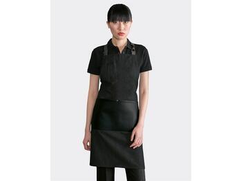 GREMBIULE FREDDIE UX DENIM COT.NERO   Alessandrelli Business Solutions
