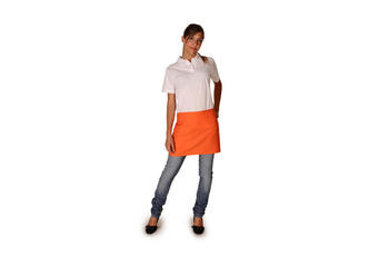 GREMBIULI CAFFETTERIA UNISEX ARANCIO PZ.2   Alessandrelli Business Solutions