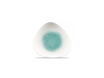 RAKU JADE GREEN PIATTO TRIANGOLARE 22,9   Alessandrelli Business Solutions