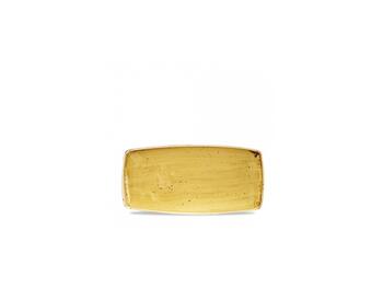 STONECAST MUSTARD OBLONG PLATE   Alessandrelli Business Solutions