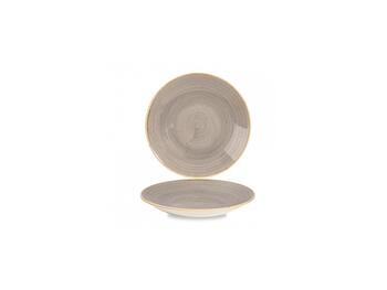 STONECAST GREY DEEP COUPE PLATE   Alessandrelli Business Solutions