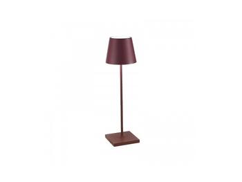 POLDINA LAMPADA PRO TAVOLO BORDEAUX   Alessandrelli Business Solutions