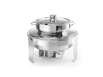 CHAFING DISH DA ZUPPA L.10 FINITURA A SPECCHIO   Alessandrelli Business Solutions