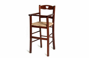 SEGGIOLONE BABY LEGNO TESSUTO LUSSO   Alessandrelli Business Solutions