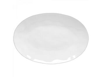 OVAL PLATTER CM.45 LIVIA WHITE   Alessandrelli Business Solutions