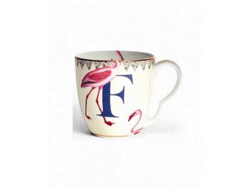 APLHABET MUG FLAMINGO   Alessandrelli Business Solutions