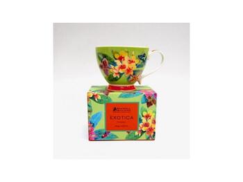 EXOTICA MUG 400 FRANGIPANI GREEN   Alessandrelli Business Solutions