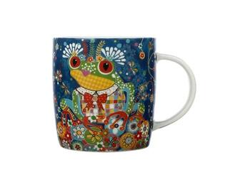 RAINBOW JUNGLE MUG 370ML BUBBLES   Alessandrelli Business Solutions