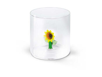 BICCH.VETRO BOROS.CC.250 GIRASOLE   Alessandrelli Business Solutions