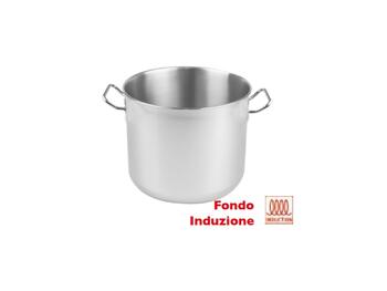 PENTOLA FONDO SEMPLICE CM.32  INOX 18/10   Alessandrelli Business Solutions