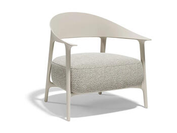 AFRICA LOUNGE CHAIR ECRU   Alessandrelli Business Solutions