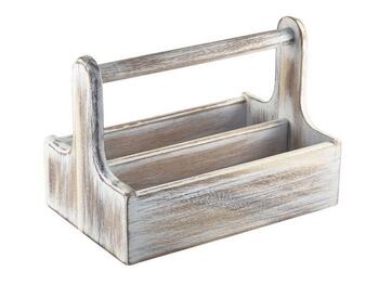 CONTENITORE DA TAVOLO LEGNO 15X15 B   Alessandrelli Business Solutions