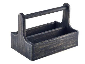 CONTENITORE DA TAVOLO LEGNO 25X15 N   Alessandrelli Business Solutions