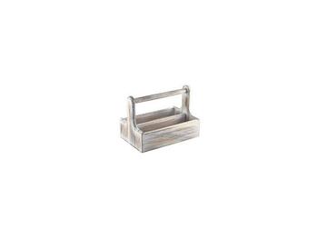 CONTENITORE DA TAVOLO LEGNO 25X15 B   Alessandrelli Business Solutions