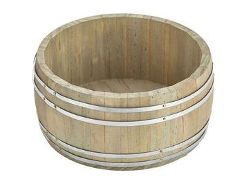 MINI BARILE IN LEGNO 16,5 H8   Alessandrelli Business Solutions