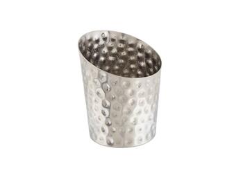 CONO ANGOLATO 11,6X9,5 INOX MARTELLATO   Alessandrelli Business Solutions