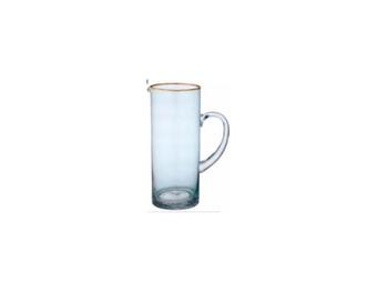 CHLOE AQUA GOLD GLASS JUG   Alessandrelli Business Solutions