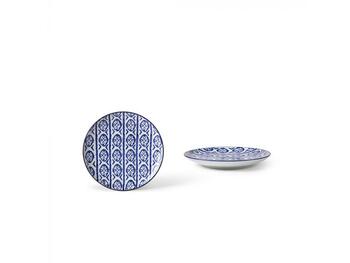 INDACO PIATTO FRUTTA CM.20 MOSAICO   Alessandrelli Business Solutions