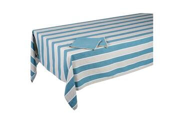 PUMUKKALE TOVAGLIA 140X180 RIGHE BL   Alessandrelli Business Solutions