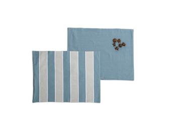 PUMUKKALE SET 2 TOVAGLIET.33X48 BLU   Alessandrelli Business Solutions