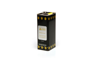 LATTINA IN LAMIERA RETTANGOLARE C/MANIGLIA BANDA STAGNATA 2 L 9,4X15X19,4 CM TAPPO 32 DIN   Alessandrelli Business Solutions