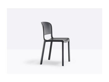 SEDIA DOME POLIPROPILENE GRIGIO ANT   Alessandrelli Business Solutions