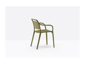 POLTRONA LIBRE POLIPROP.VERDE OLIVA   Alessandrelli Business Solutions