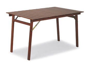 TAVOLO P 120X80 FAGGIO TINTO NOCE   Alessandrelli Business Solutions