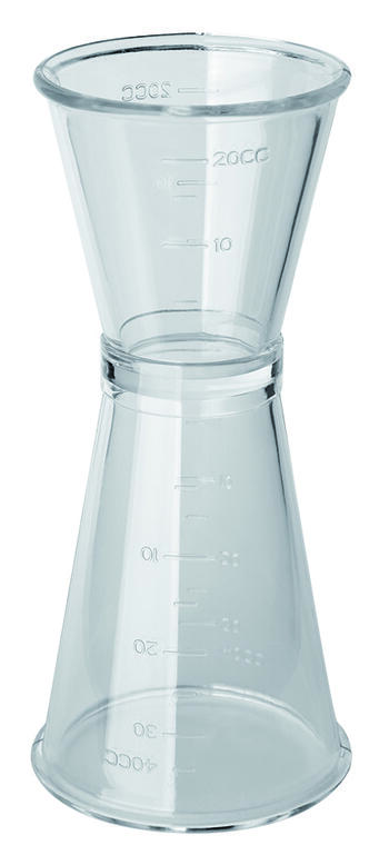 JIGGER IN PLASTICA 20X40ML   Alessandrelli Business Solutions