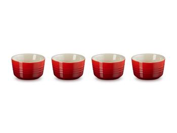 SET 4 COPPETTE RAMEQUIN ROSSE   Alessandrelli Business Solutions