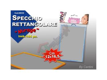 SPECCHIO RETTANGOLARE 12X17   Alessandrelli Business Solutions