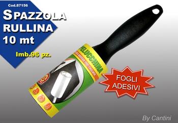 SPAZZOLA ABITI RULLINA MT.10   Alessandrelli Business Solutions