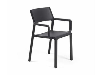 SEDIA TRILL ARMCHAIR ANTRACITE   Alessandrelli Business Solutions