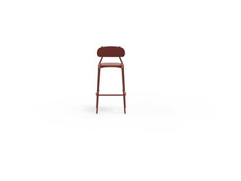 FOX SGABELLO TERRACOTTA RAL8012   Alessandrelli Business Solutions