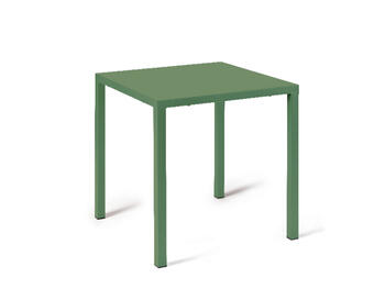 TAVOLO QUATRIS 80X80 VERDE MENTA   Alessandrelli Business Solutions