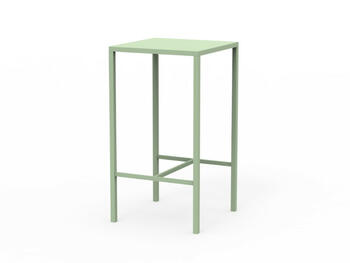 TAVOLO ALTO SEASIDE 60X60 VERDE   Alessandrelli Business Solutions