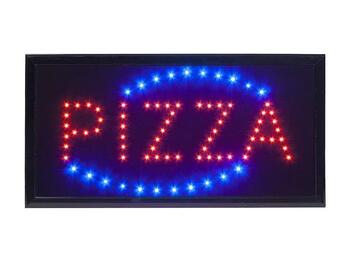 INSEGNA LUMINOSA A LED PIZZA   Alessandrelli Business Solutions