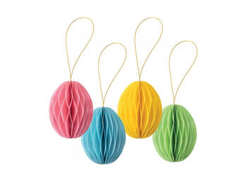 DECORO CARTA PZ.4 UOVO BICOLORE C.8   Alessandrelli Business Solutions