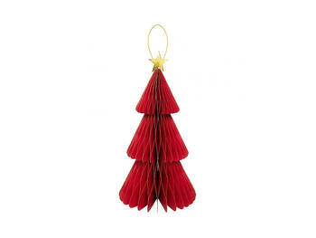 DECORO CARTA ALBERO ROSSO 40 C/STEL   Alessandrelli Business Solutions
