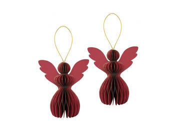 DECORO CARTA PZ.2 ANGELO 12 BORDEAU   Alessandrelli Business Solutions