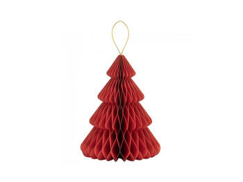 ALBERO IN CARTA CM.40 ROSSO P.ORO   Alessandrelli Business Solutions