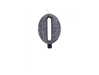 CANDELINA BIO NERO GLITTER N.0 9,5   Alessandrelli Business Solutions
