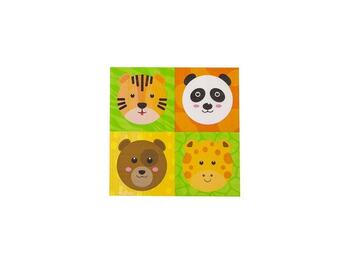 CF. 16 TOVAGLIOLI 33X33 ZOO PARTY   Alessandrelli Business Solutions