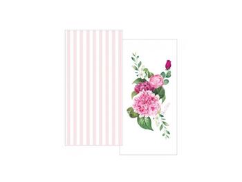 CF. 16 TOV.33X33 TWIN FLORAL PINK   Alessandrelli Business Solutions