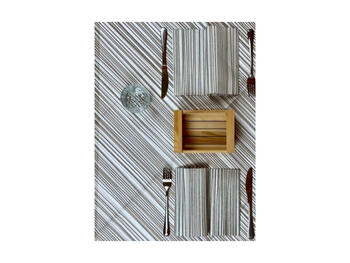 CORDA TOVAGLIA 100X100 PZ.20 CAFFÈ/SABBIA   Alessandrelli Business Solutions