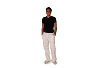 PANTALONE ELASTICO BIANCO   Alessandrelli Business Solutions