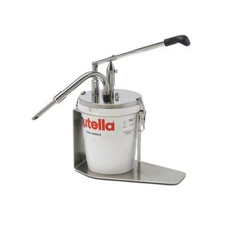 DOSATORE PER CREMA NOCCIOLE INOX CON BECCO   Alessandrelli Business Solutions