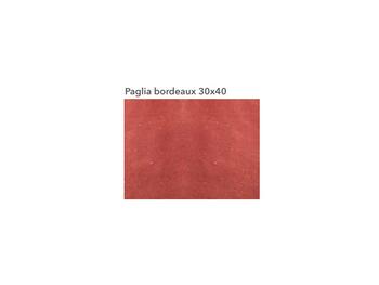 TOVAGLIETTE PAGLIA 30X40 P.250 BORDEAUX   Alessandrelli Business Solutions