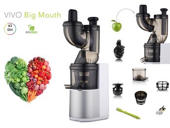 VIVO BIG MOUTH SLOW JUCER BIANCO/GRIGIO   Alessandrelli Business Solutions